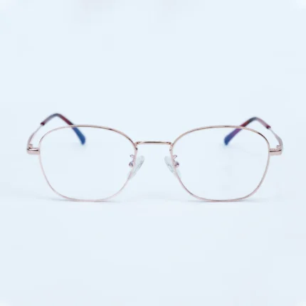 Metal Round Rose Gold